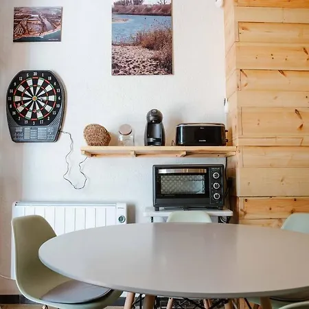 For 6 With Pool, Garden, Climbing Area Apartment *